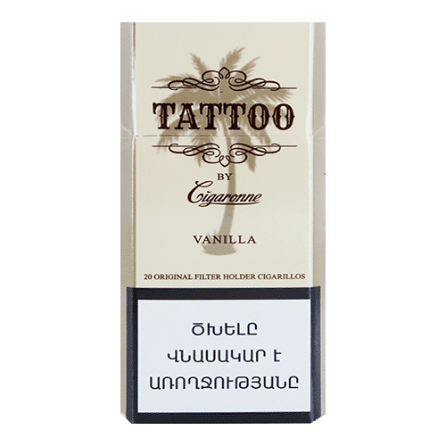 Сигареты Cigaronne Tattoo Superslims Vanilla