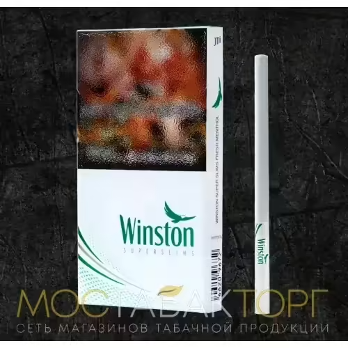 Сигареты Winston Super Slims Fresh Menthol