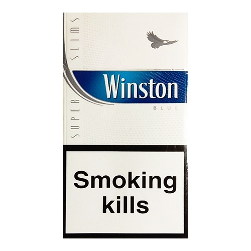 Сигареты Winston Blue Superslims Duty Free