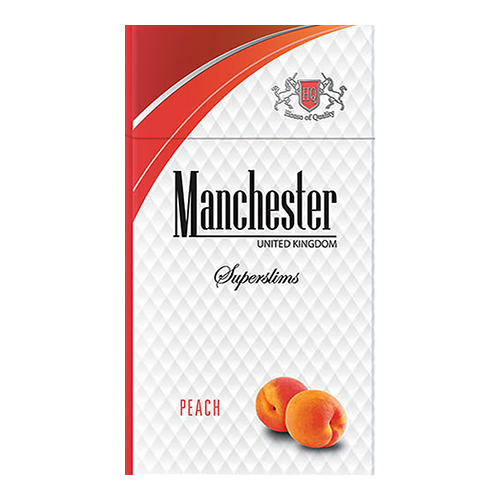 Сигареты Manchester Peach Superslims