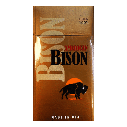 Сигареты American Bison Gold King 100’s