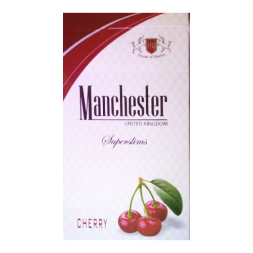 Сигареты Manchester Cherry Superslims