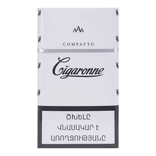 Сигареты Cigaronne Compatto White